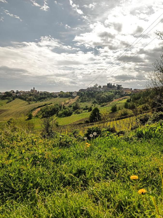 Bed&Breakfast Le Civette San Damiano al Colle Exteriör bild